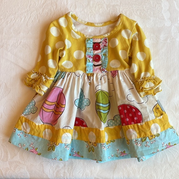 Eleanor Rose Dress Long Sleeves Size 6 months - Picture 12 of 16